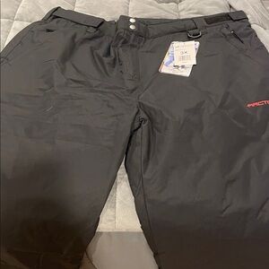 Arctix Women's Black Snow Pants with Red Accent size 3X